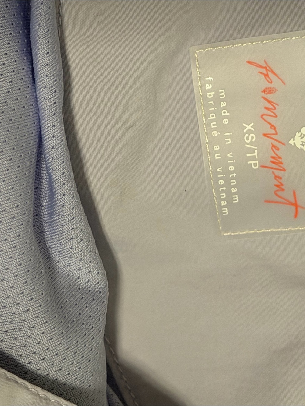 FP Movement by Free People Light Gray Trench Coat